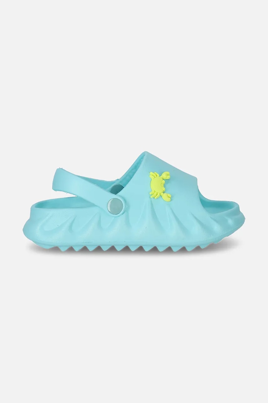 Otroški natikači Coccodrillo turkizna barva, SHOES BOY