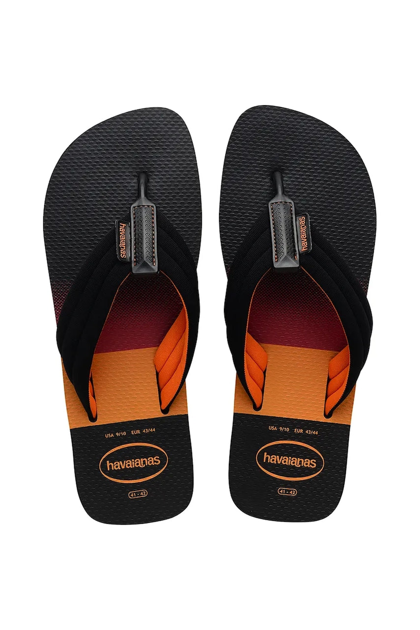 Japanke Havaianas URBAN PRINT za muškarce, boja: crna, 4148359.0090