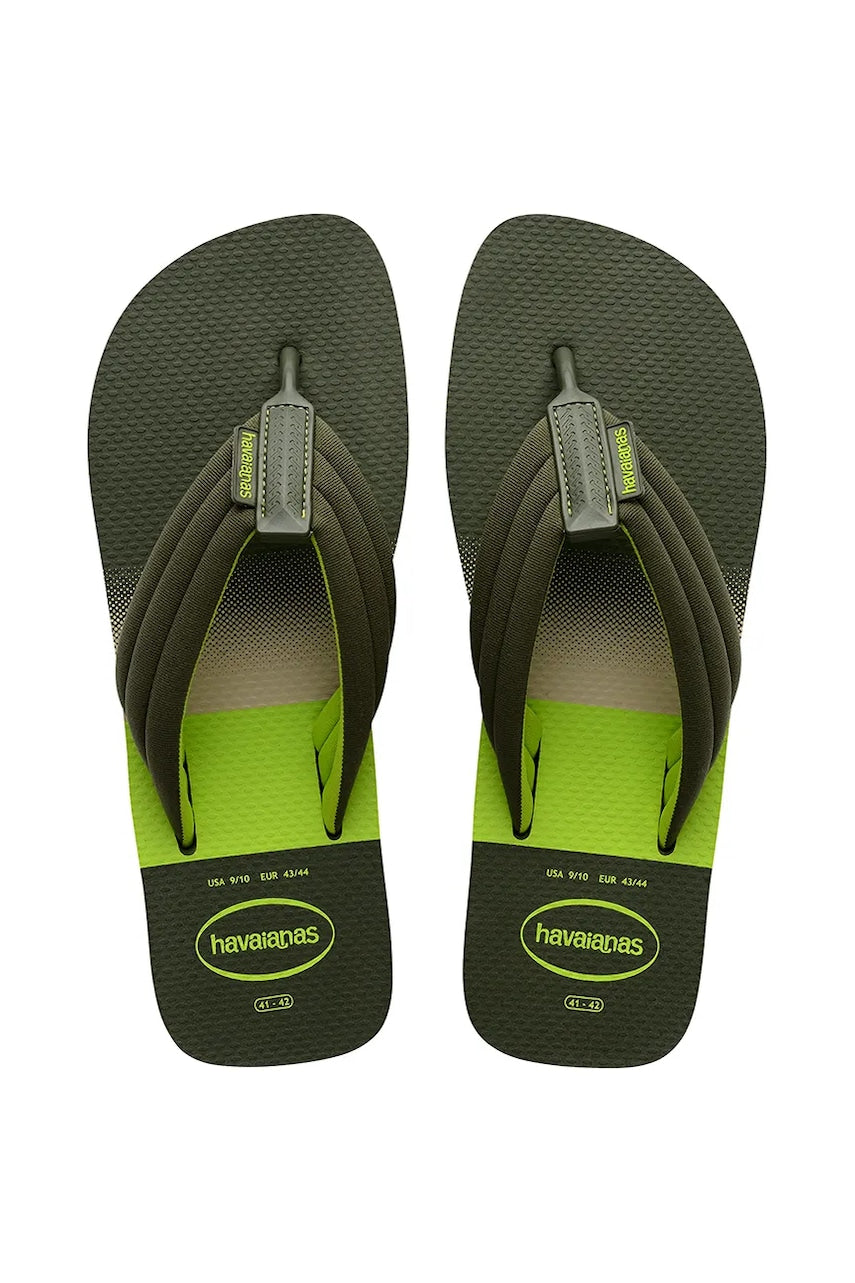 Japanke Havaianas URBAN PRINT za muškarce, boja: zelena, 4148359.4896