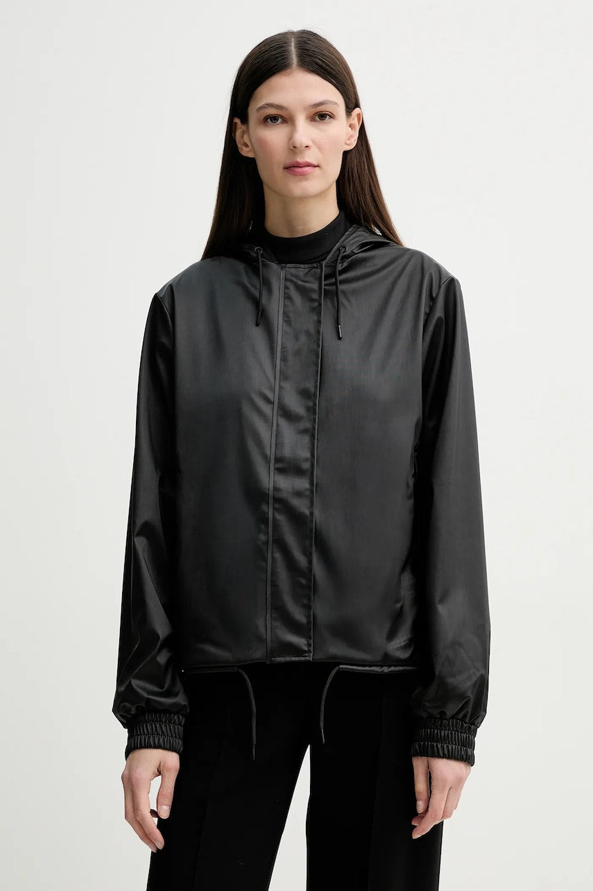 Jakna Rains String W Jacket W3 črna barva, 18040