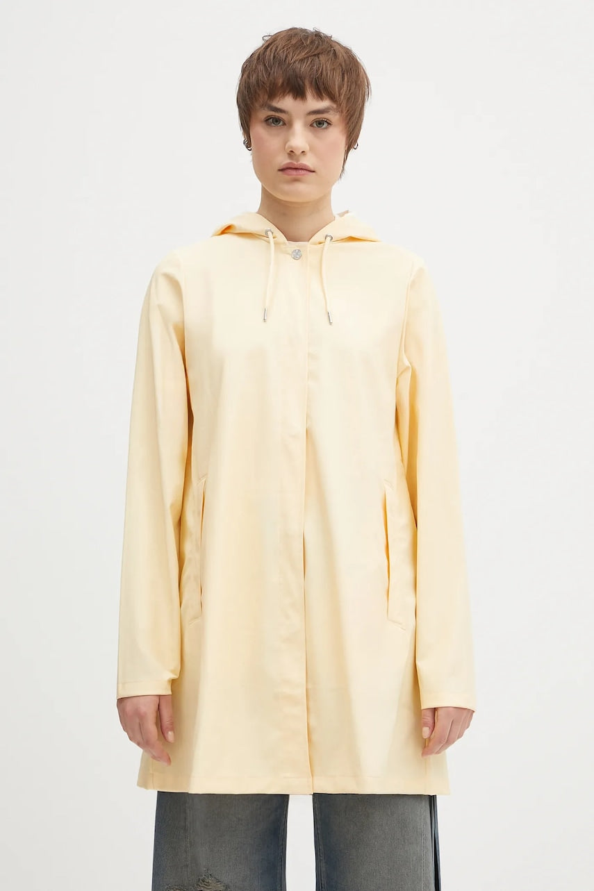 Jakna Rains A-Line W Jacket W3 rumena barva, 18050.111