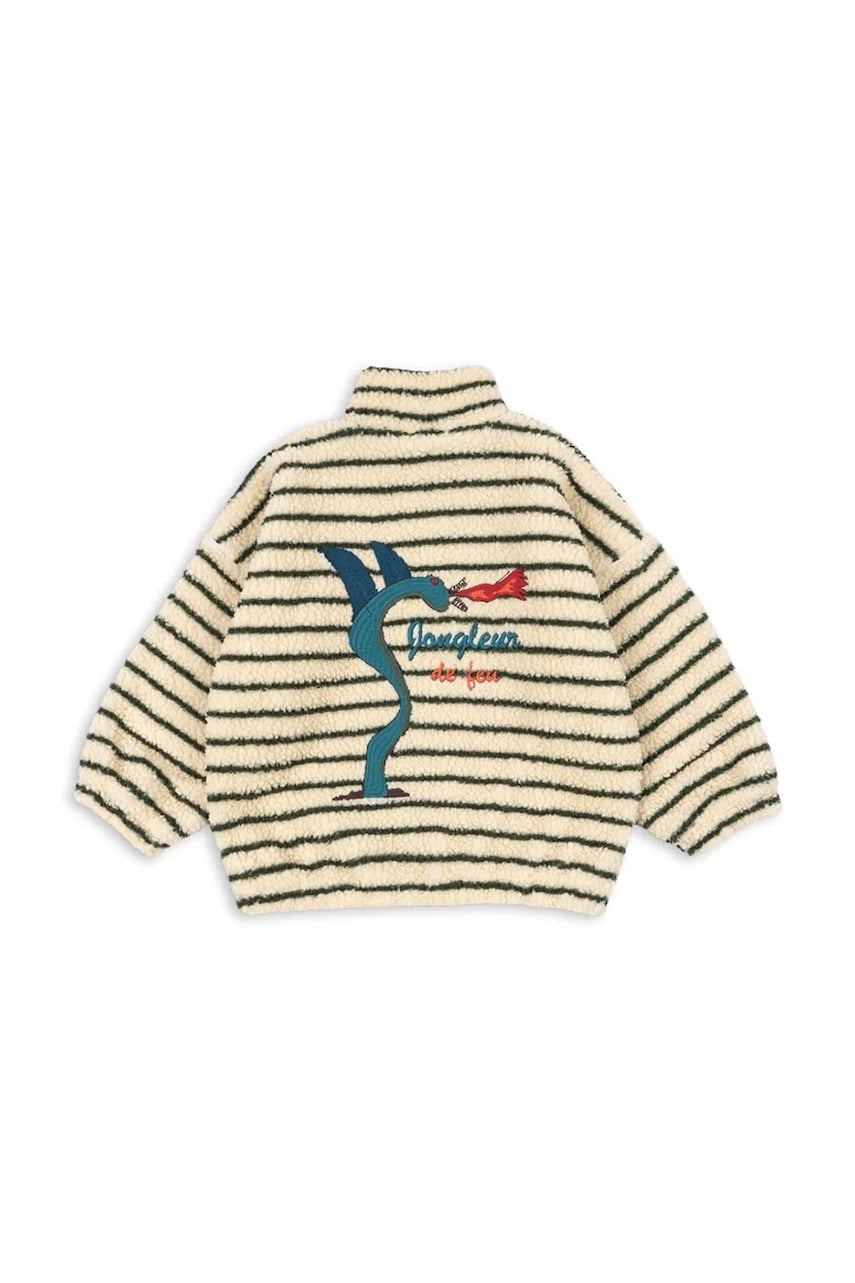 Otroška jakna Konges Sløjd RHW X KS JACKET GRS rumena barva, Rosie Huntington Whiteley KS103605