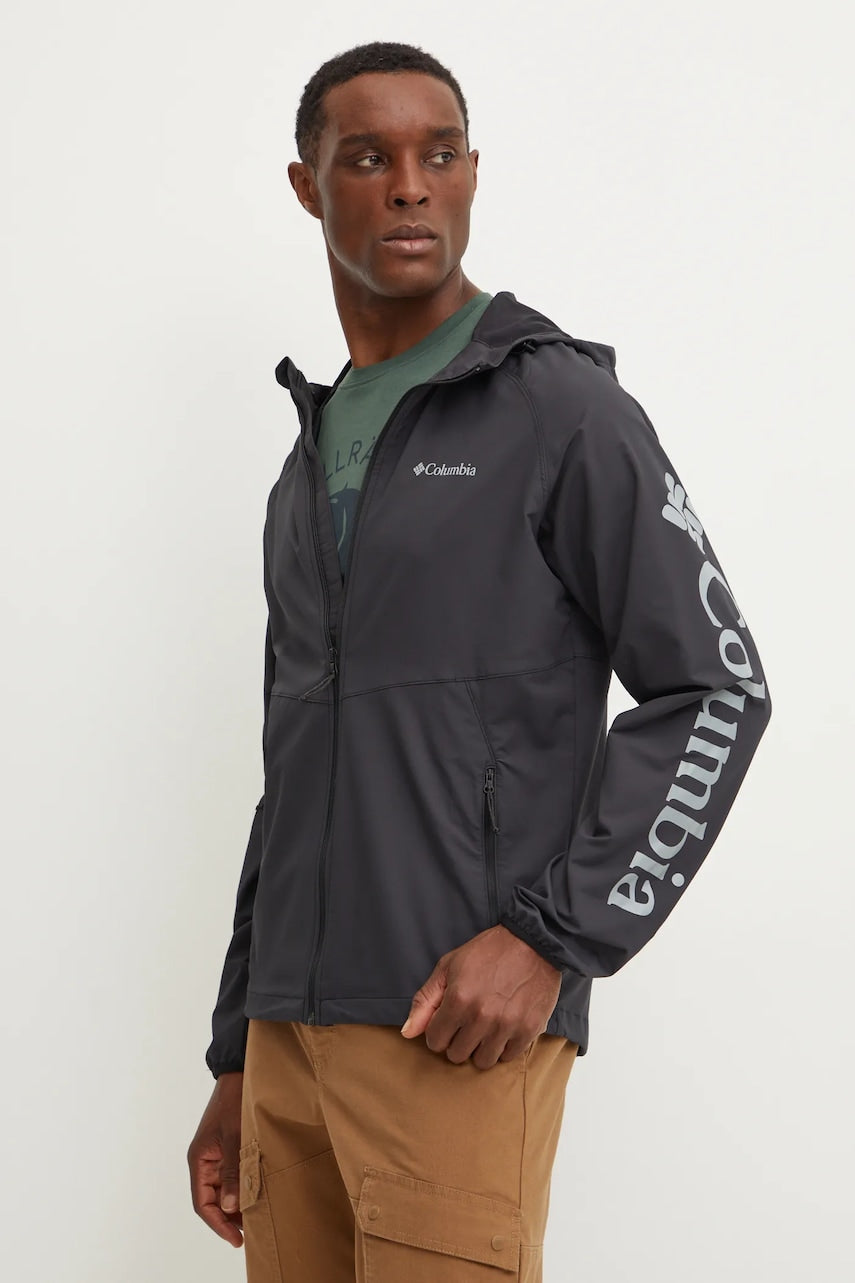 Outdoor jakna Columbia Panther Creek boja: crna, 2140381