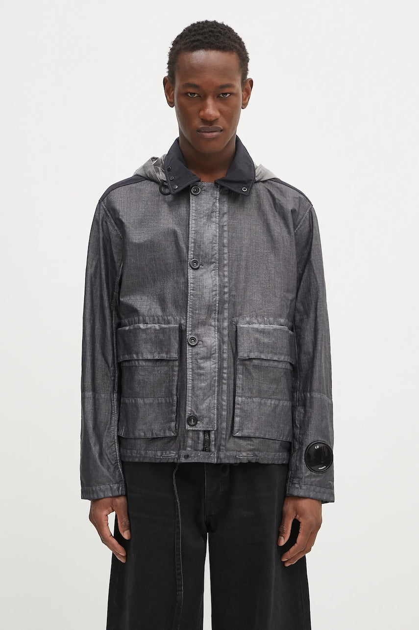 Jakna C.P. Company za muškarce, boja: siva, za prijelazno razdoblje, 18CMOW224A110318G