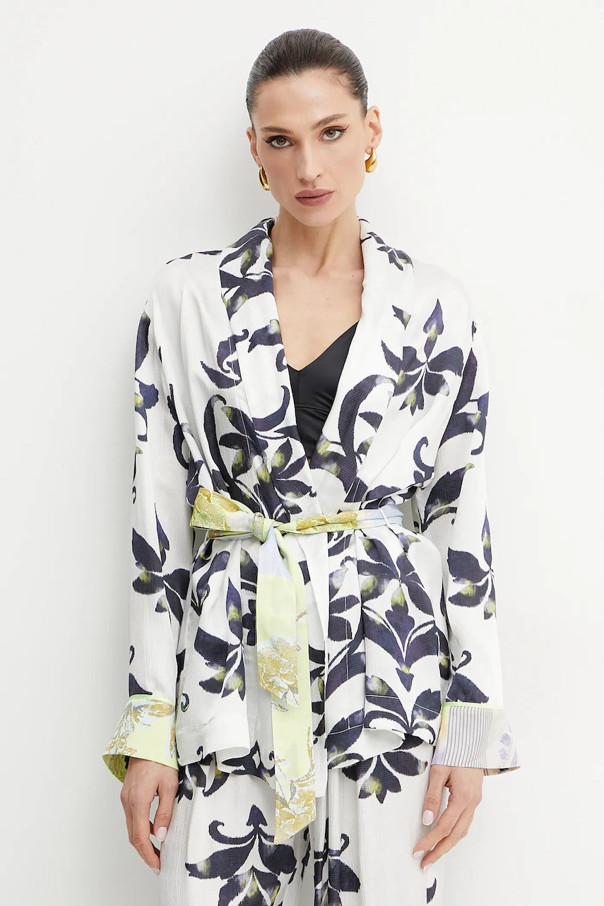 Suknjič Forte Forte bela barva, 13901 my jacket