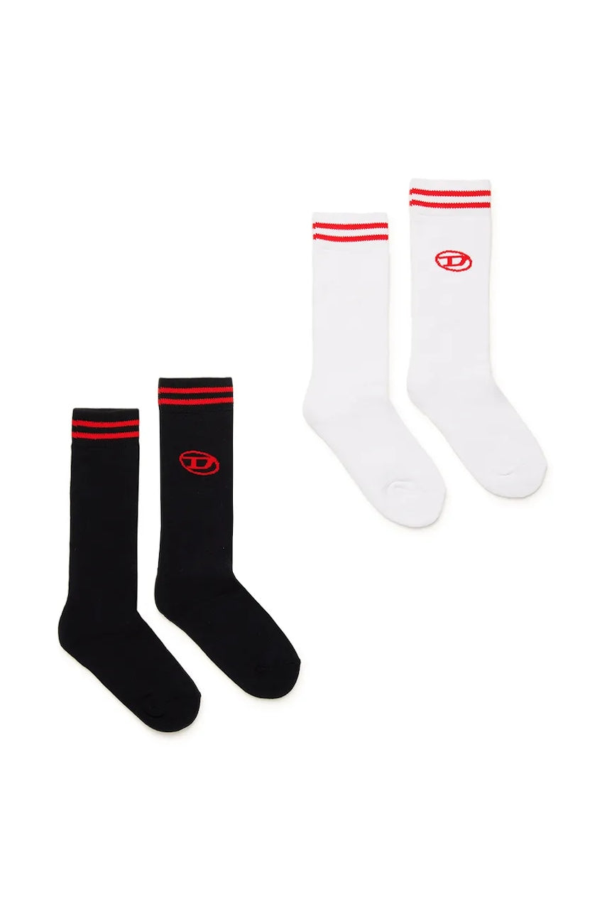 Otroške nogavice Diesel ZANICBIPACK SOCKS 2-pack črna barva, J02075