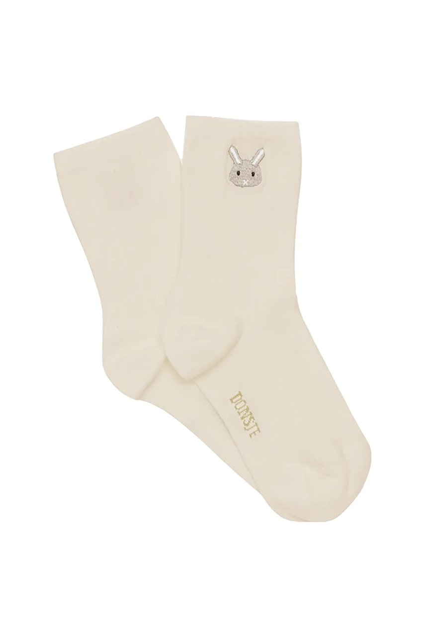 Čarapice za bebe Donsje Bell Socks Bunny boja: bež, 3014504