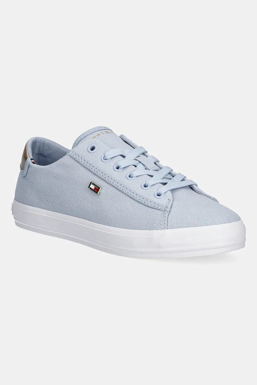 Teniske Tommy Hilfiger VULC CANVAS LACE UP SNEAKER FW0FW08647