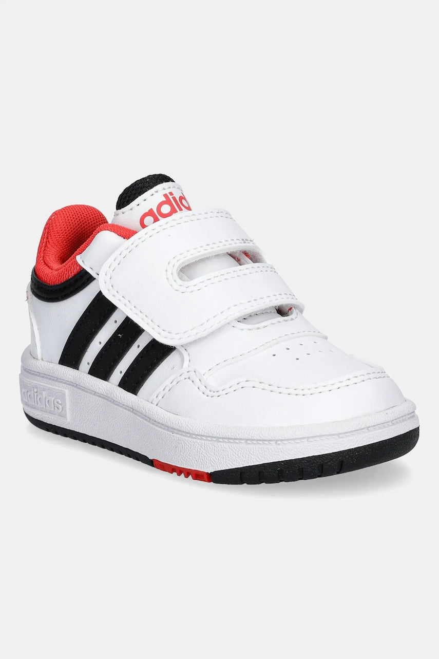 Otroške superge adidas Originals HOOPS 3.0 bela barva, H03860