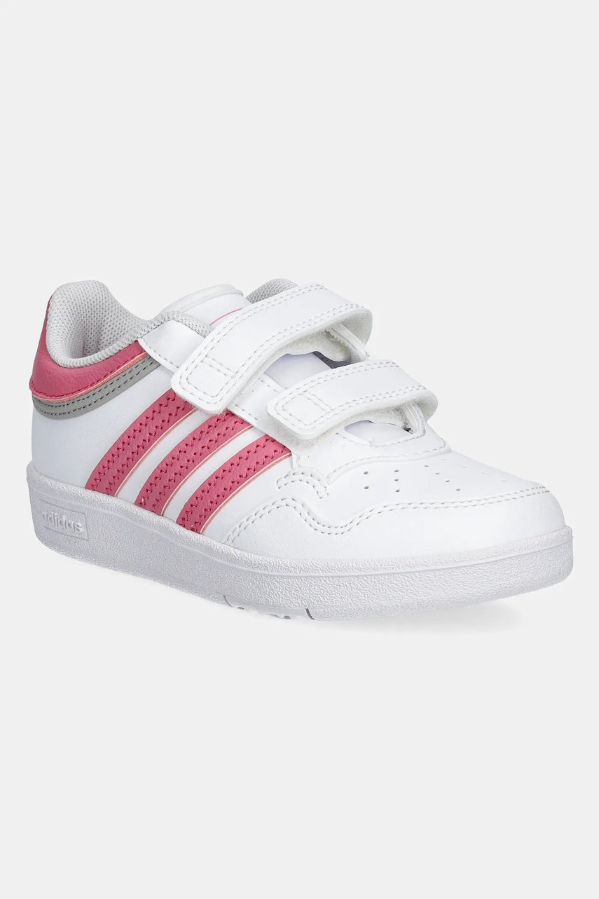 Otroške superge adidas Originals HOOPS 4.0 roza barva, JI0907