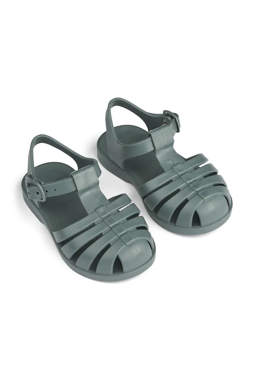 Dječje sandale Liewood Bre Sandals boja: zelena, LW19947