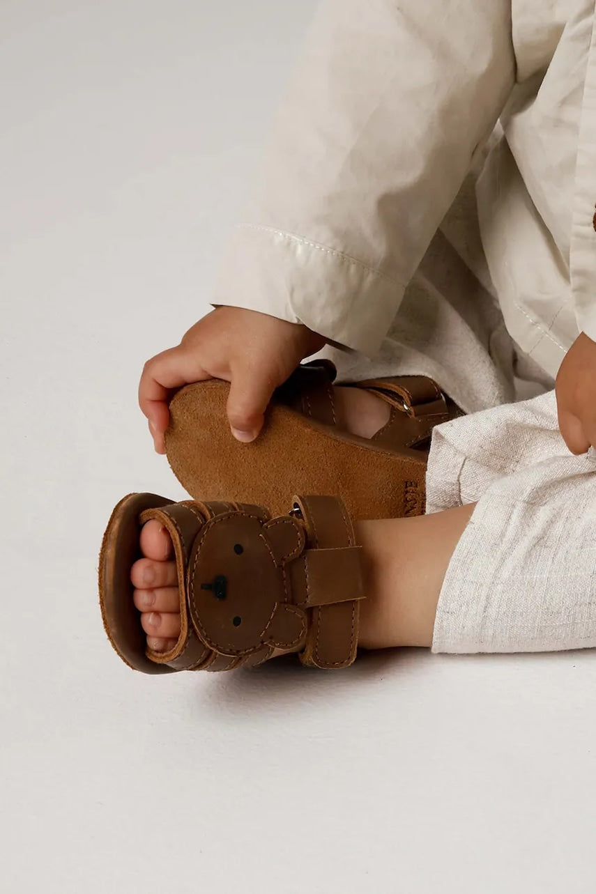 Donsje Diedan Sandals Bear boja: smeđa, 1039602