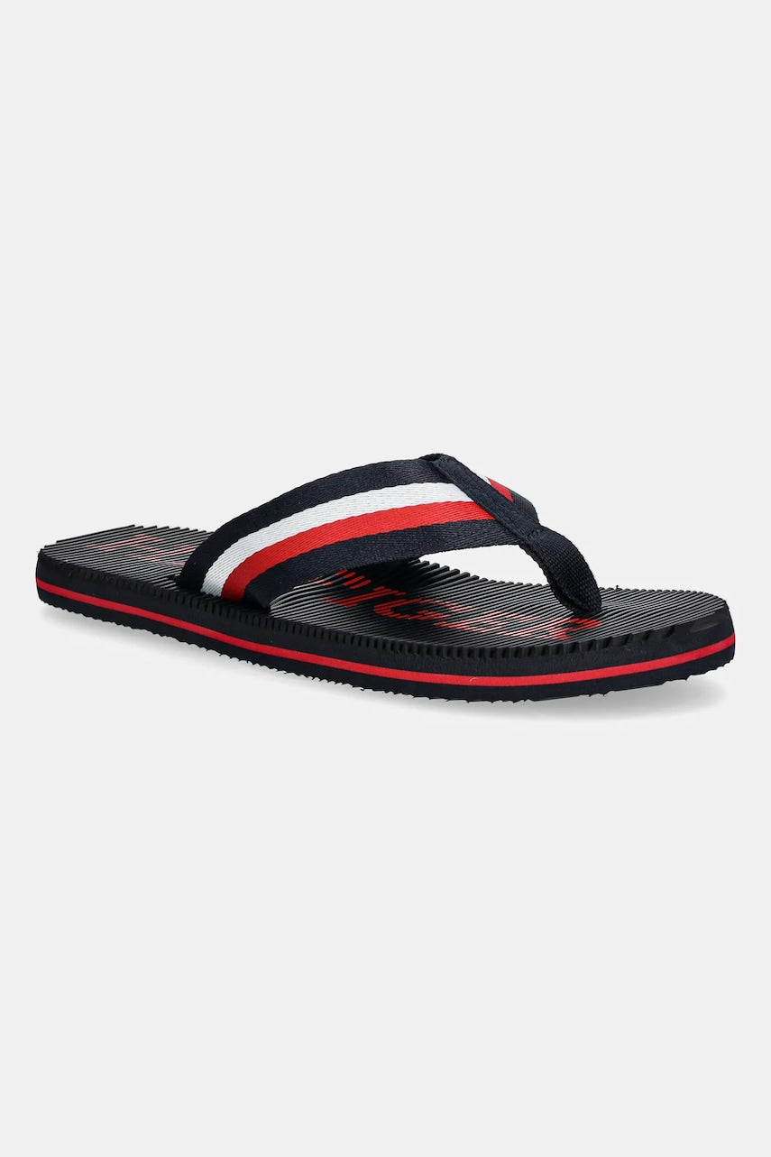 Japanke Tommy Hilfiger MASSAGE HILFIGER BEACH SANDAL za muškarce, boja: tamno plava, FM0FM05443