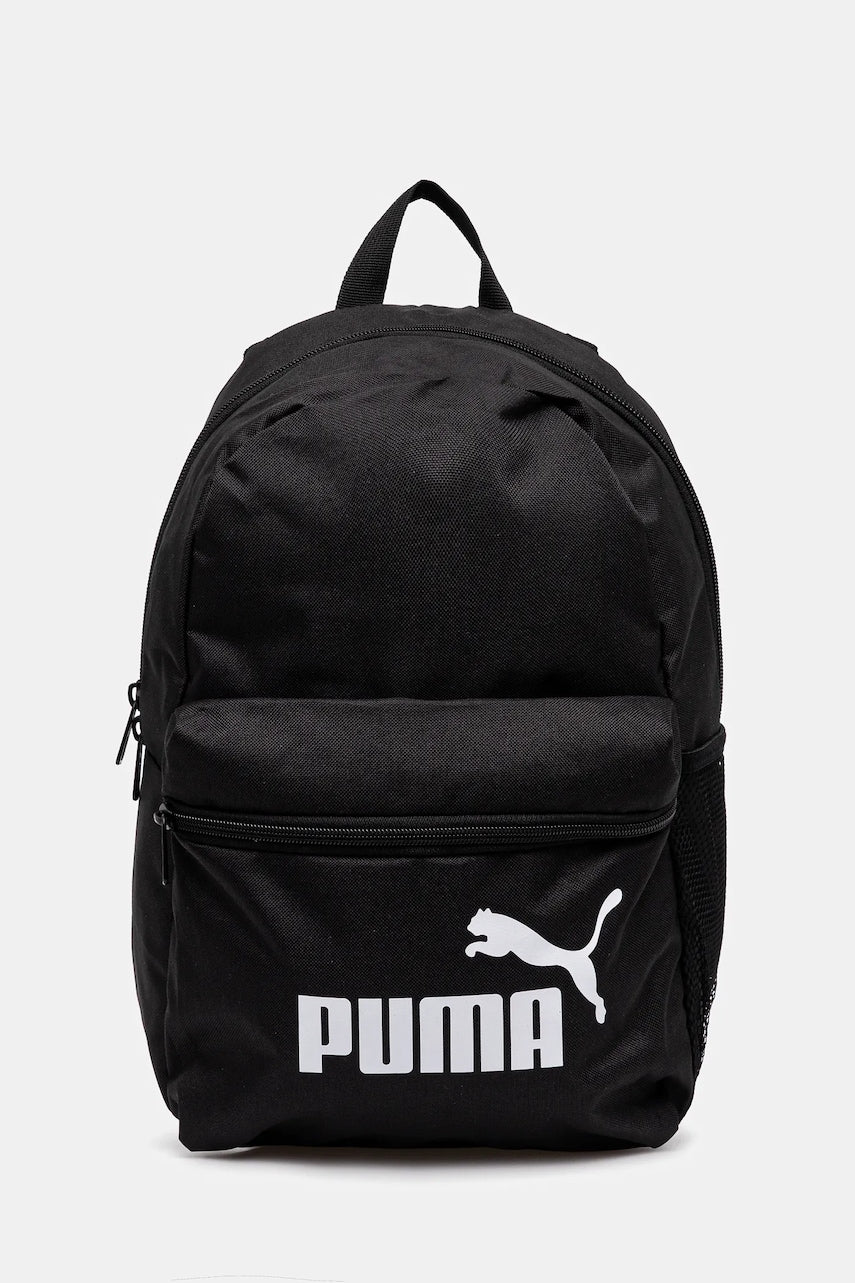 Ruksak Puma PHASE Small Backpack boja: crna, mali, s tiskom, 091323