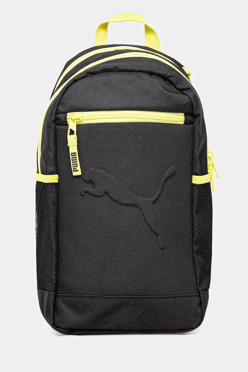 Dječji ruksak Puma BUZZ Small Backpack boja: crna, mali, s aplikacijom, 091327