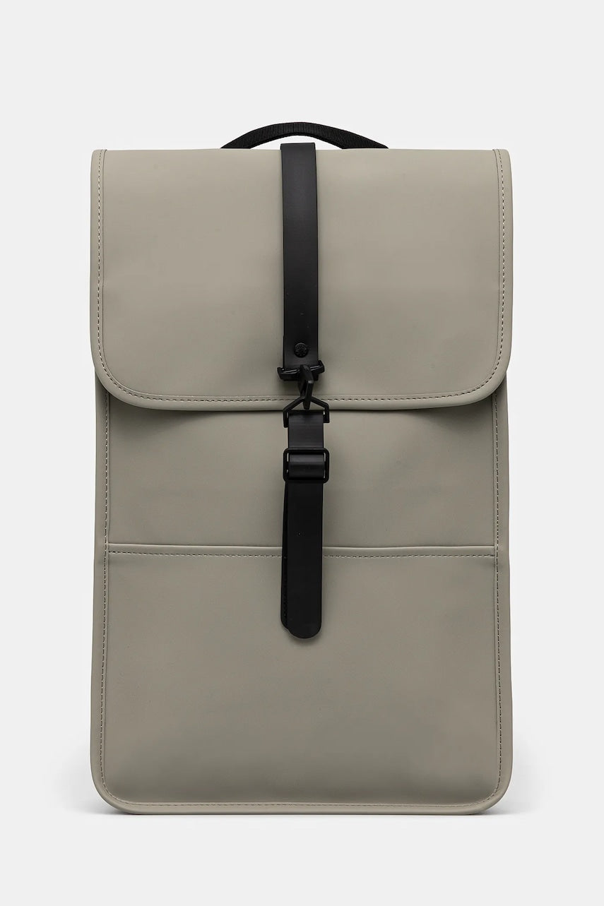 Ruksak Rains Backpack W3 boja: zelena, veliki, bez uzorka, 13000