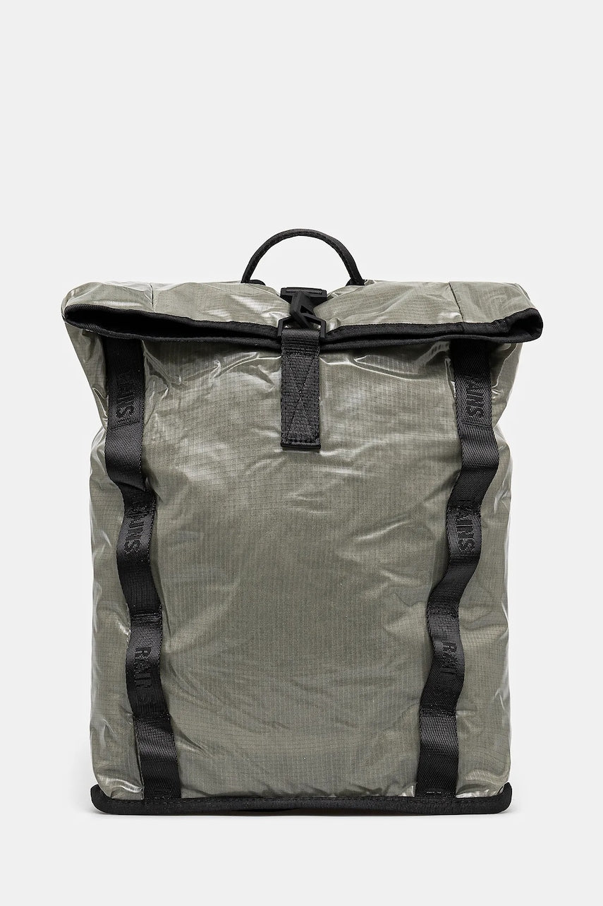 Ruksak Rains Sibu Rolltop Rucksack Mini W3 boja: zelena, veliki, bez uzorka, 14740.108