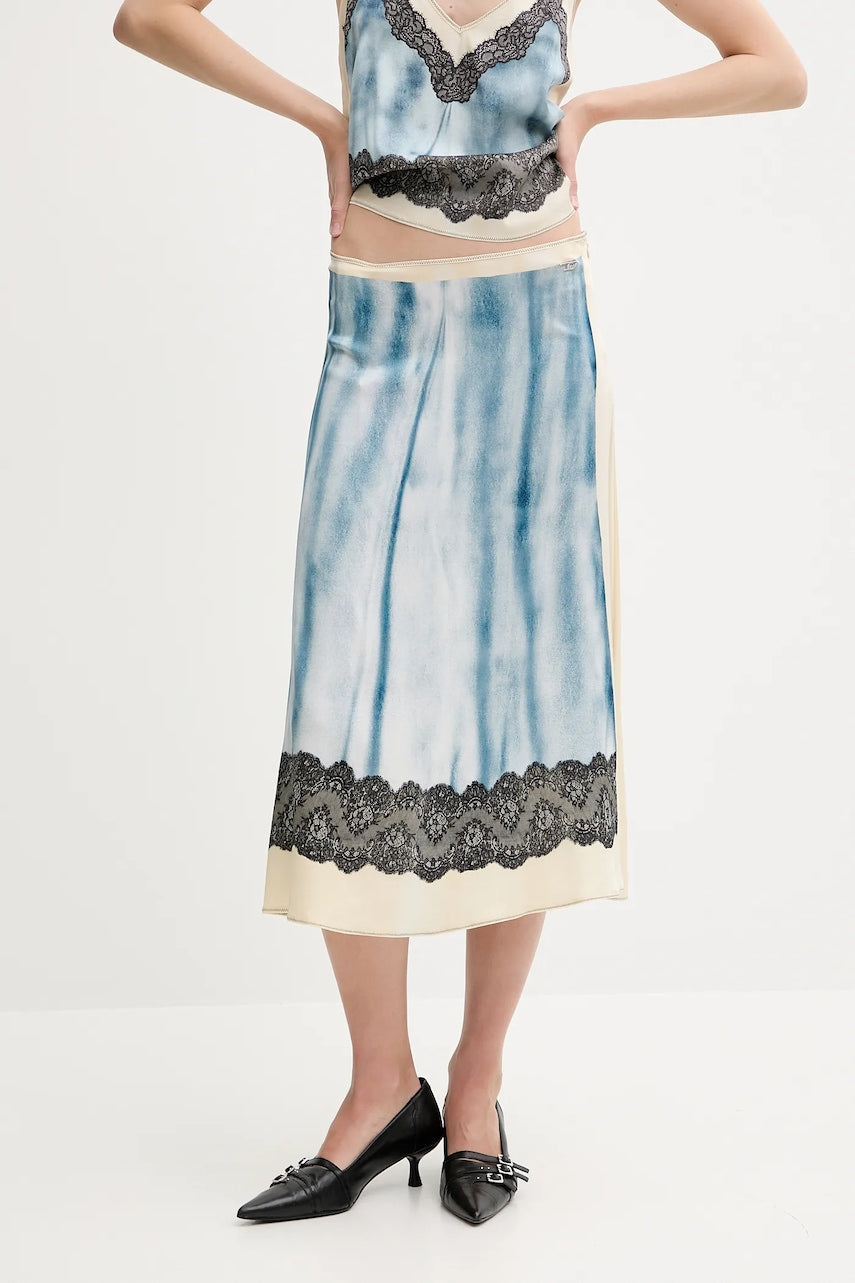 Suknja Diesel O-NEIRIC SKIRT midi, ravna, A16750.0IKAS