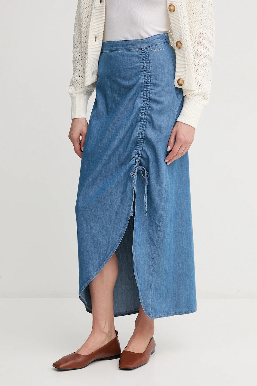 Jeans krilo Pepe Jeans MAXI SKIRT HW SUNSET PL901218