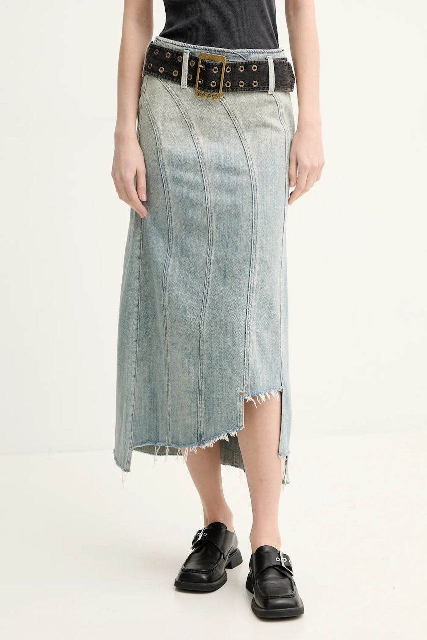 Bombažno krilo iz jeansa Miss Sixty 6S1KJ58800