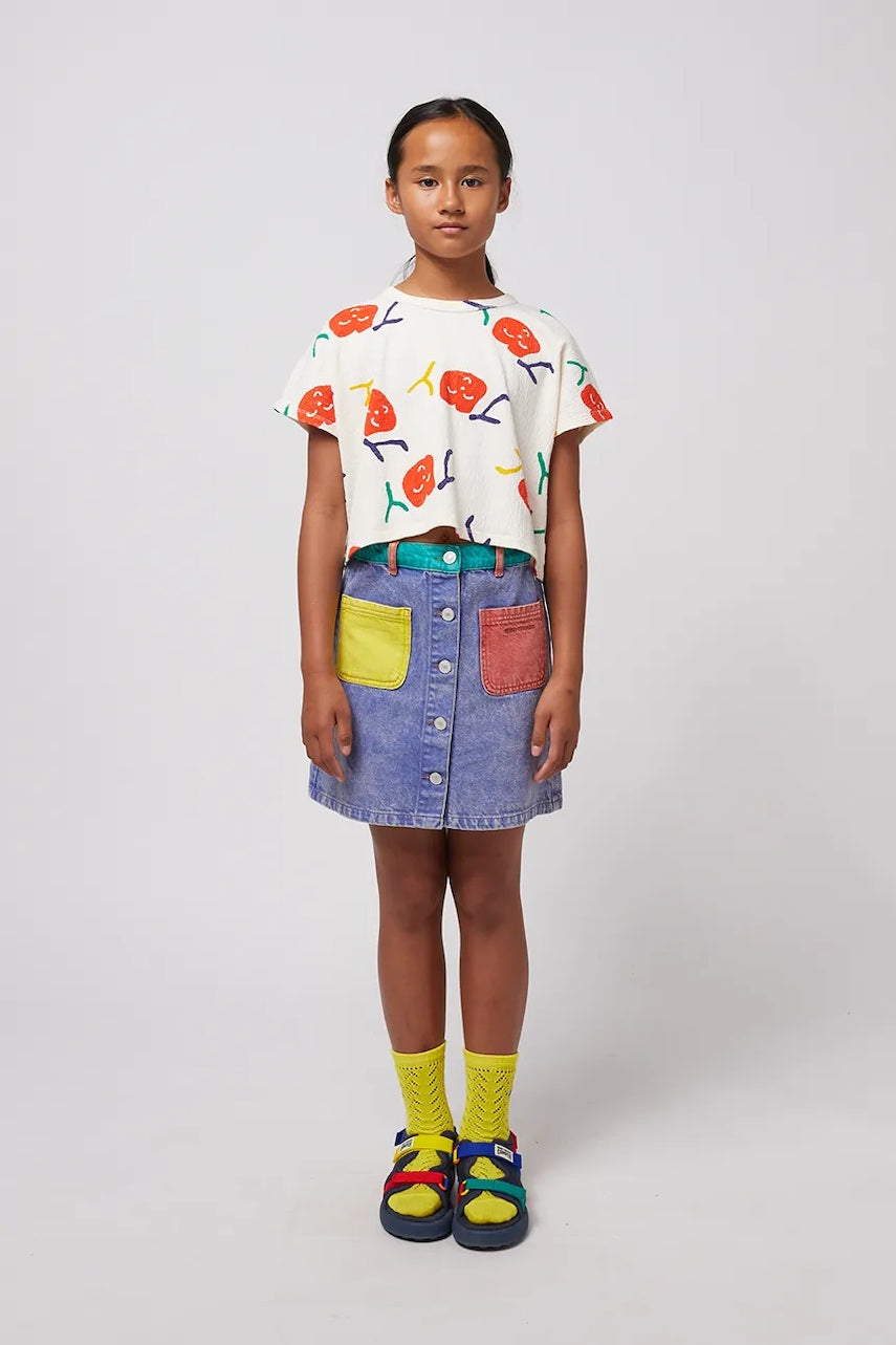 Otroško krilo iz jeansa Bobo Choses 125AC072