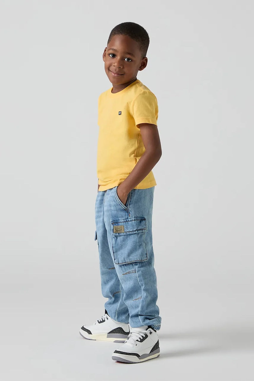 Dječje traperice Levi's DENIM PARACHUTE CARGO PANTS 8EM376