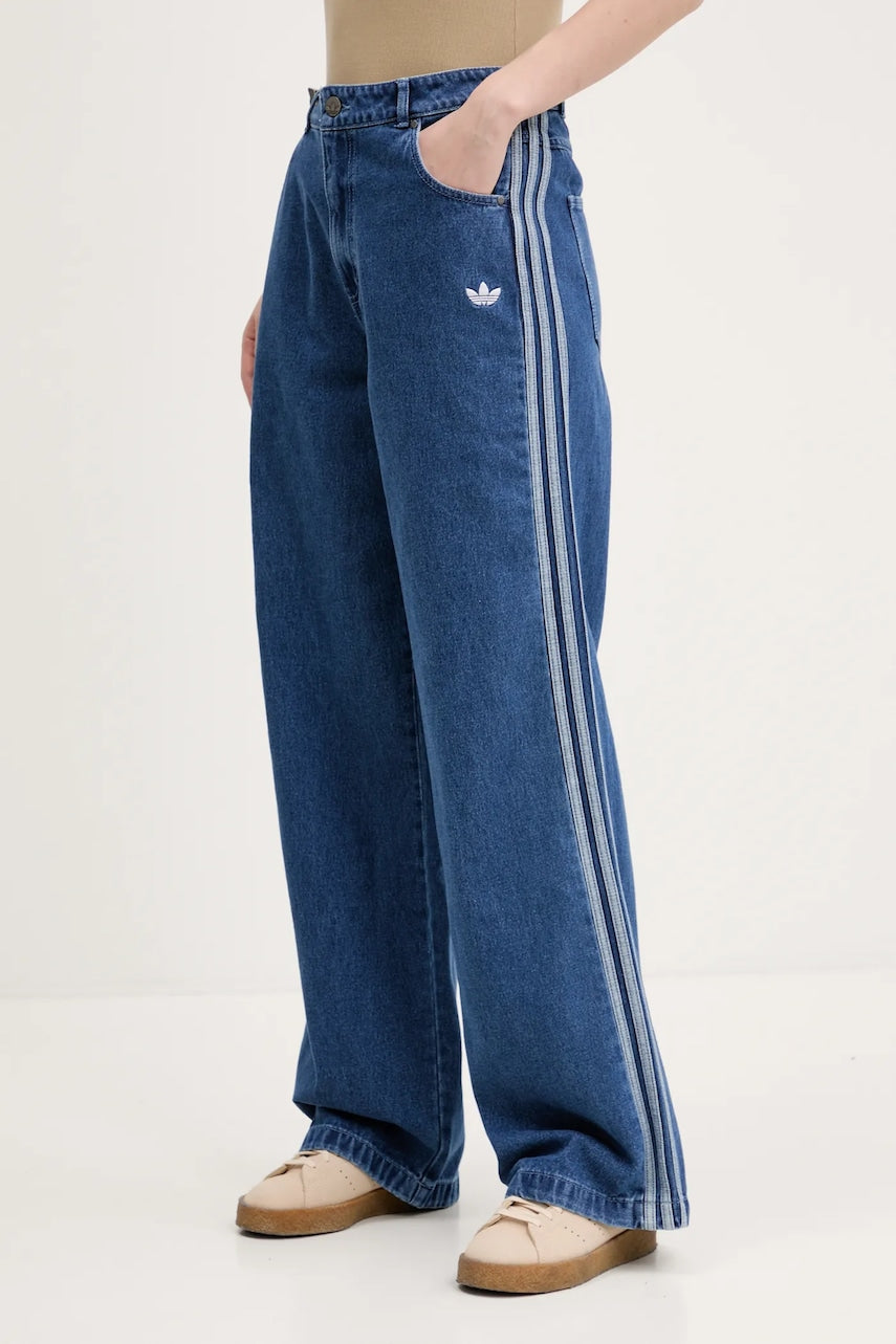 Traperice adidas Originals DENIM 3S PANT za žene, JD2574