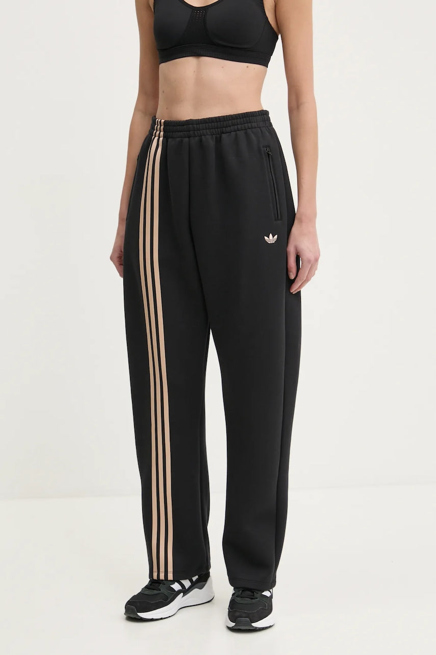 Donji dio trenirke adidas Originals OS SWEATPANT boja: crna, s aplikacijom, JJ0941