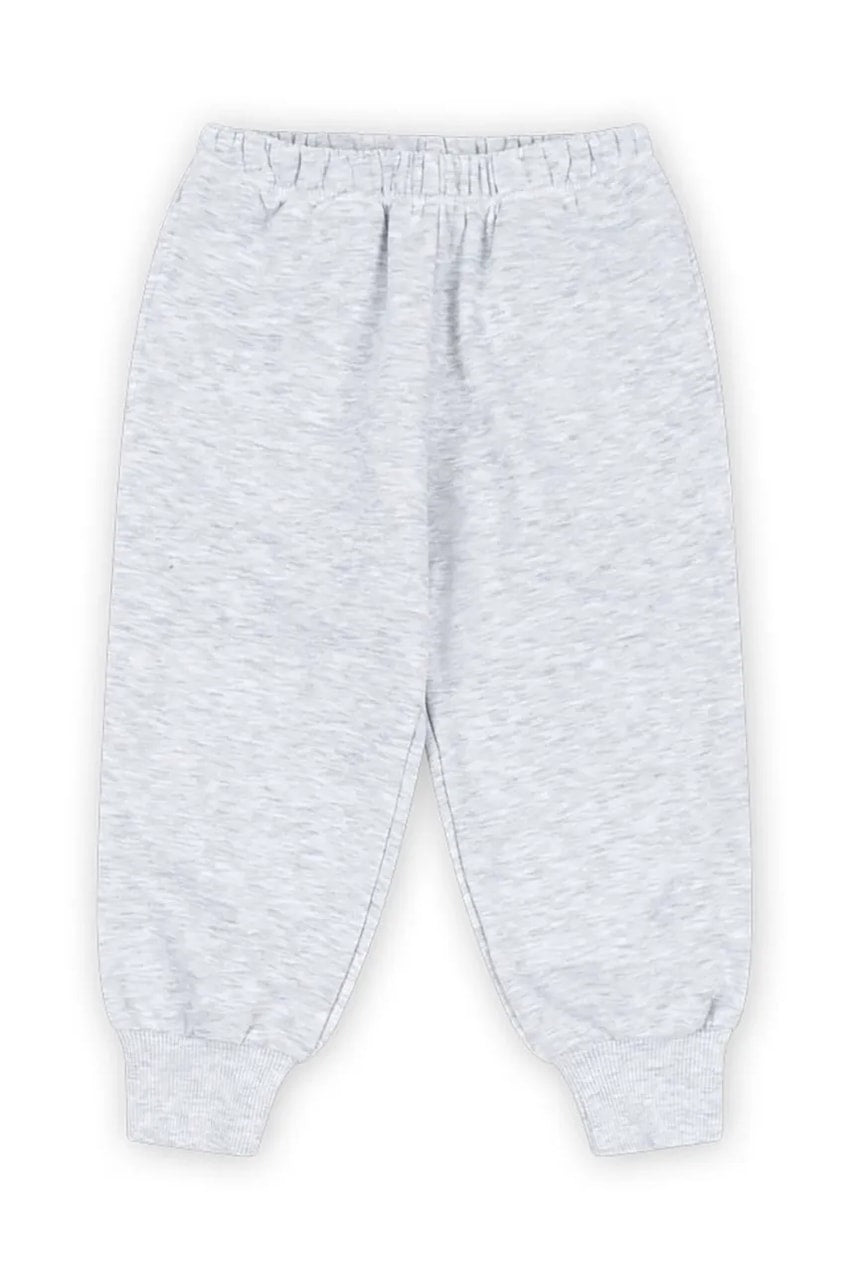 Dječji donji dio trenirke Konges Sløjd LOU SWEAT PANTS OCS boja: siva, s uzorkom, KS102593