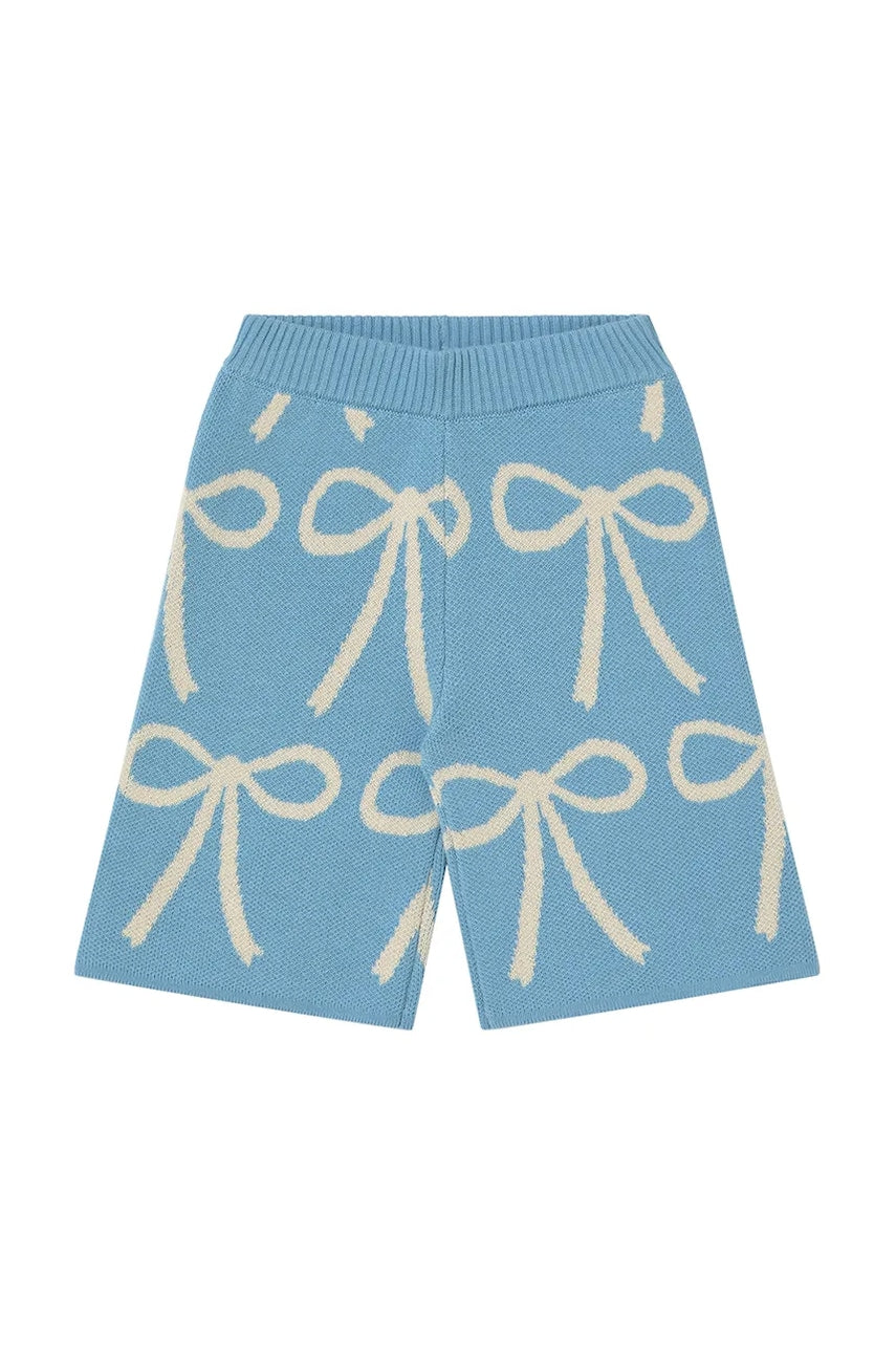 Otroške bombažne hlače Tinycottons BOWS BABY KNITTED PANT SS25-324