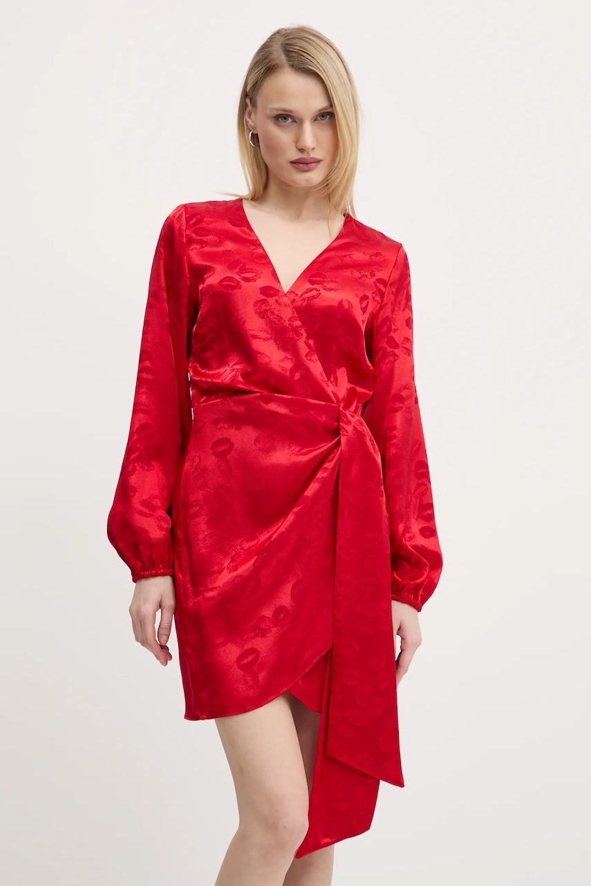 Obleka Never Fully Dressed Mini Vienna rdeča barva, NFDDR1765