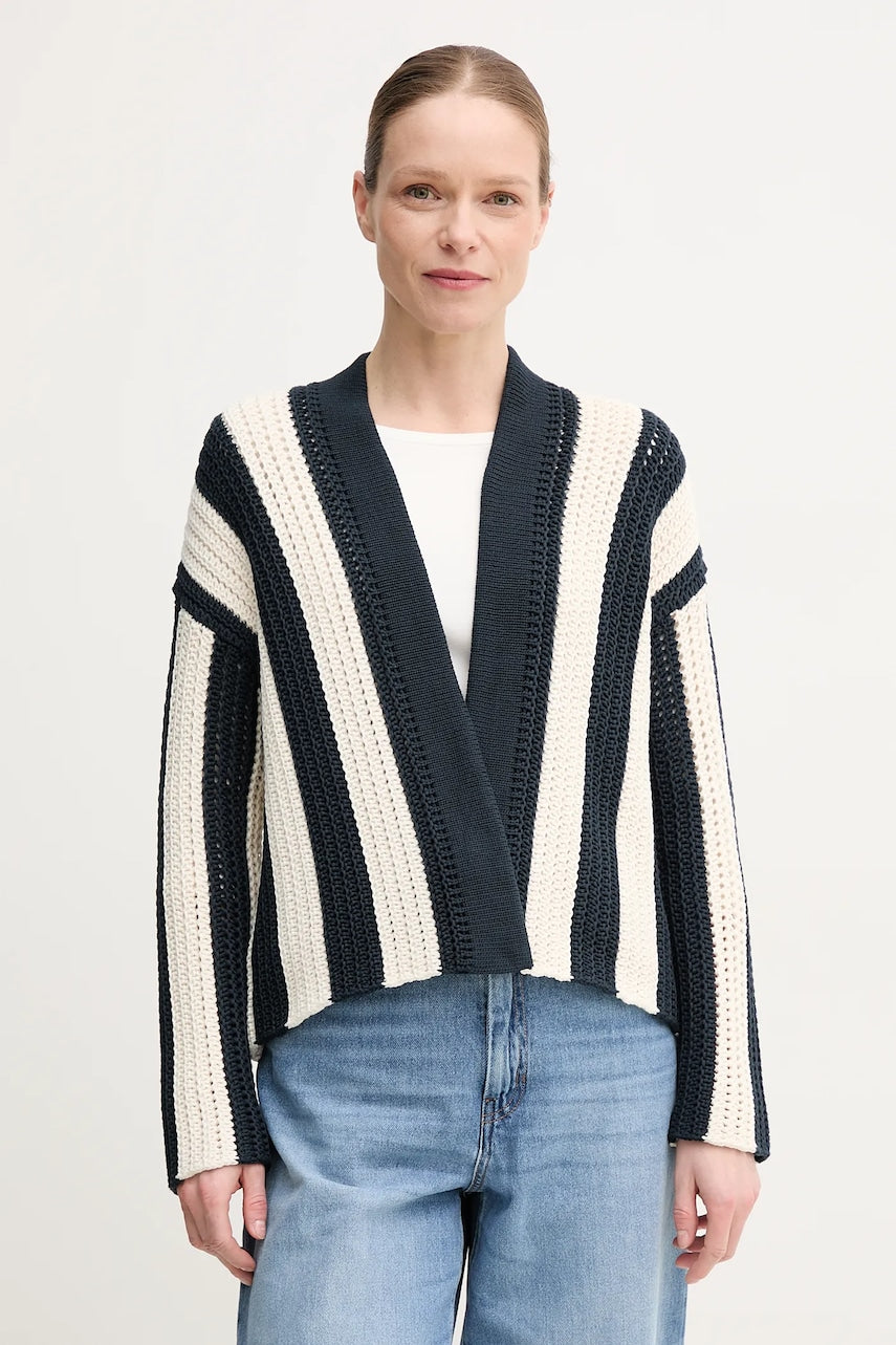 Kardigan Weekend Max Mara za žene, boja: tamno plava, topli, 2515341012600