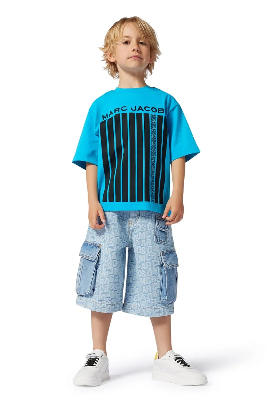 Otroške kratke hlače iz jeansa Marc Jacobs W60489