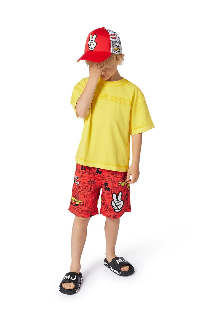 Dječje kratke hlače za kupanje Marc Jacobs x Disney boja: ružičasta, W60505