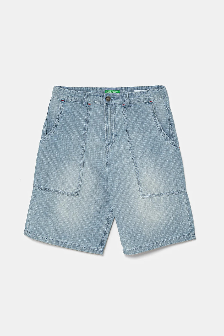 Otroške kratke hlače iz jeansa United Colors of Benetton 43Z9C9042