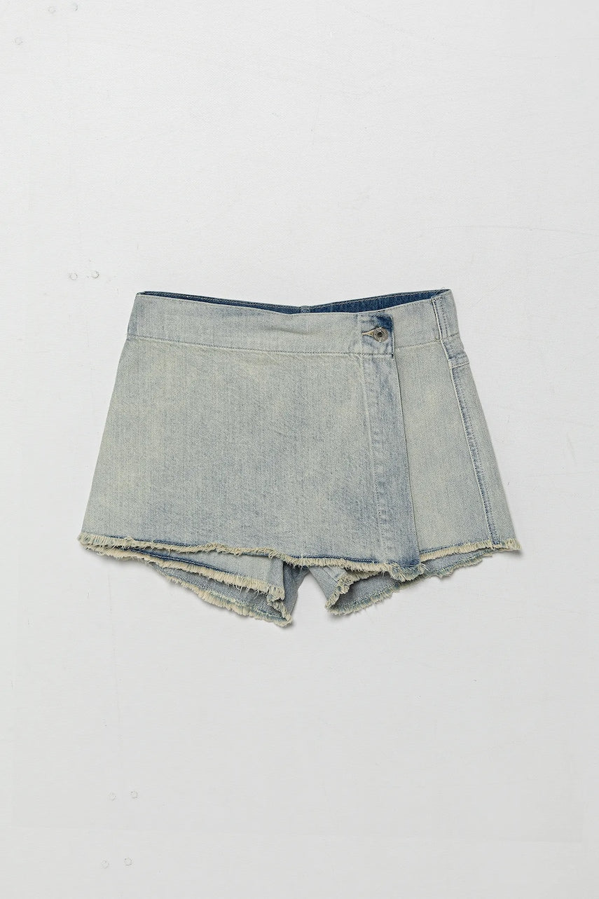 Otroške kratke hlače iz jeansa Guess J5GD08 D45E0