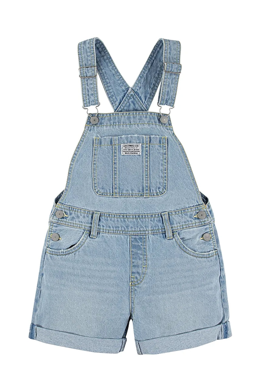 Otroške farmerke iz jeansa Levi's CLASSIC SHORTALLS 4EH030