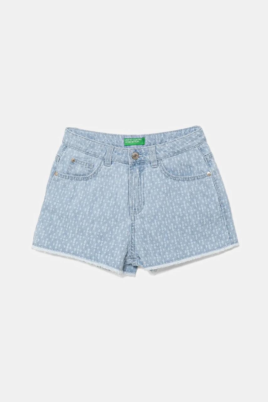 Otroške kratke hlače iz jeansa United Colors of Benetton 42P6C903W