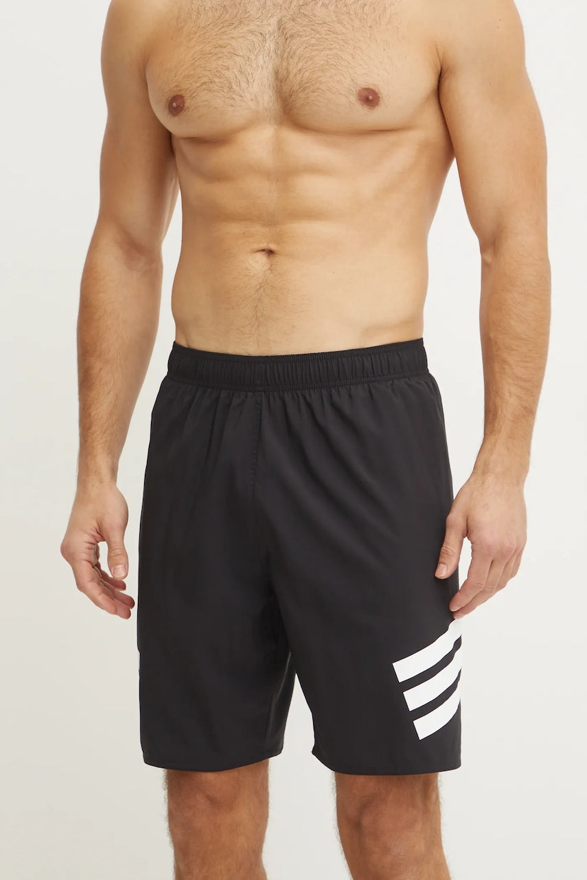 Kratke hlače za kupanje adidas ICON 3S SH 8IN boja: crna, JF6088