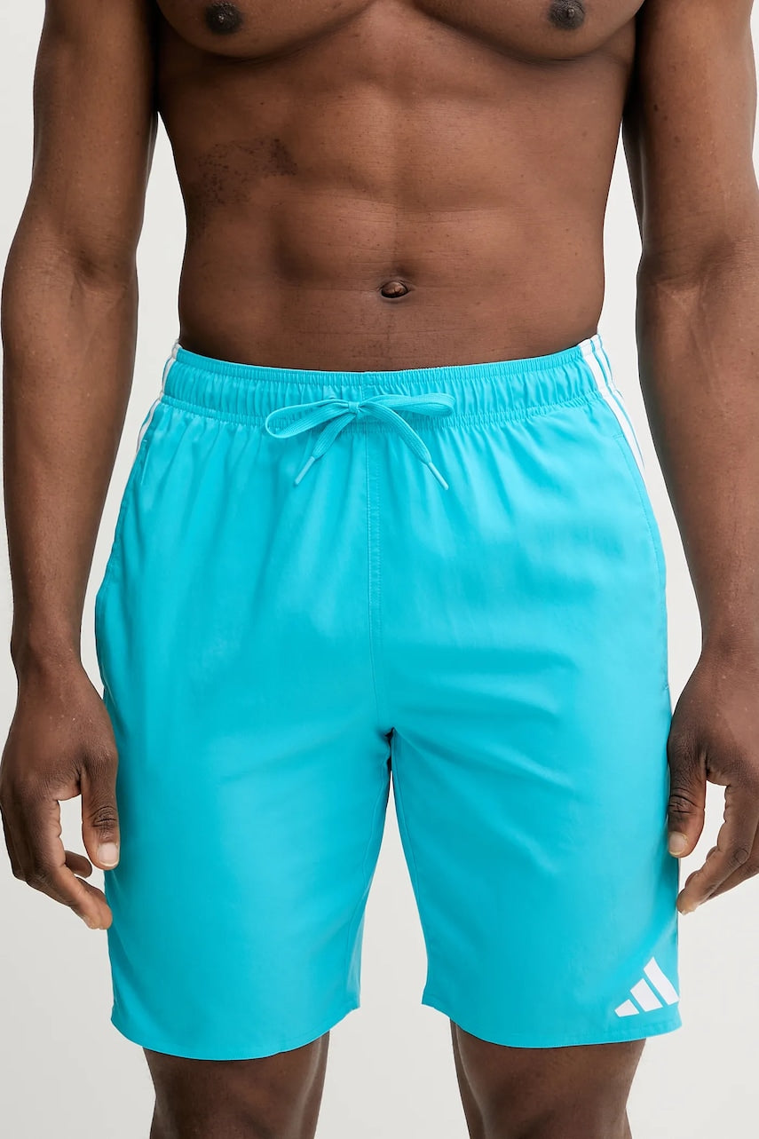 Kratke hlače za kupanje adidas 3S BLD SH 8IN boja: tirkizna, JD4241