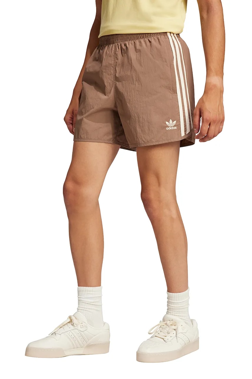 Kratke hlače adidas Originals Sprinter Shorts moške, rjava barva, JP1021