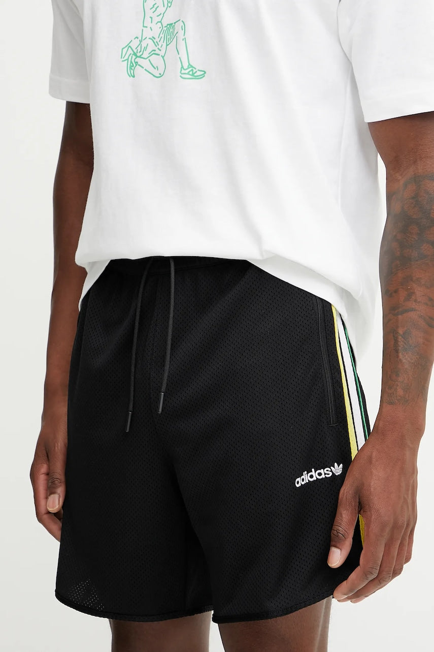 Kratke hlače adidas Originals Sprinter Shorts črna barva, JC8386