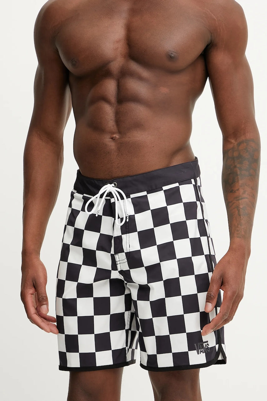 Kratke hlače za kupanje Vans boja: crna, VN000M8JY281