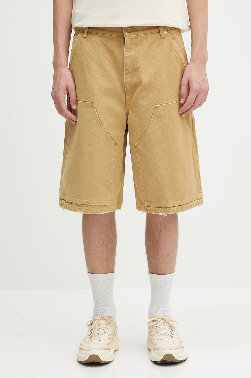 Pamučne kratke hlače AMBUSH Canvas Carpenter Short Pants boja: bež, 12115320