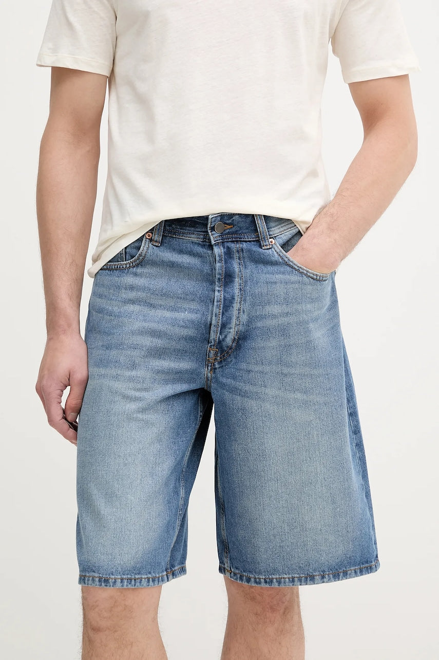 Bombažne kratke hlače iz jeansa United Colors of Benetton 4AW7U9018