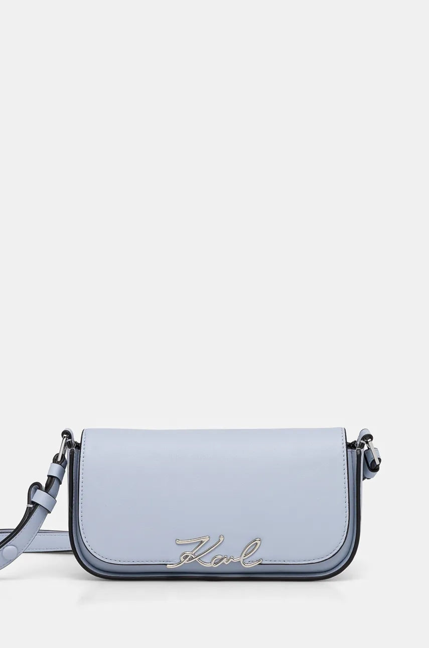 Kožna torba Karl Lagerfeld  AUTOGRAPH HOODIE A1W30039