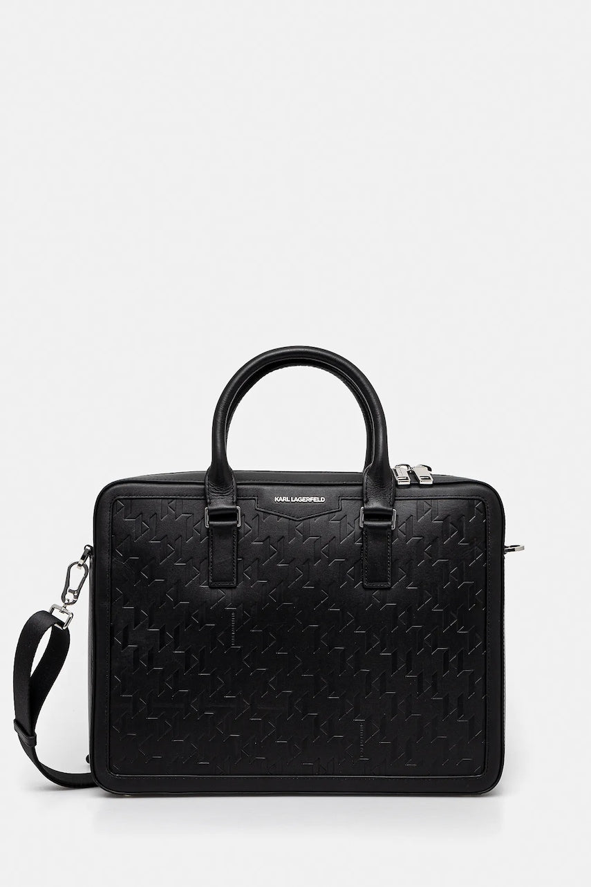 Torba za laptop Karl Lagerfeld K-LOOM boja: crna, A1M30068