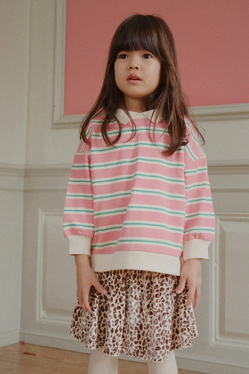 Otroško krilo Konges Sløjd CARLITO SKIRT GRS bež barva, KS104245