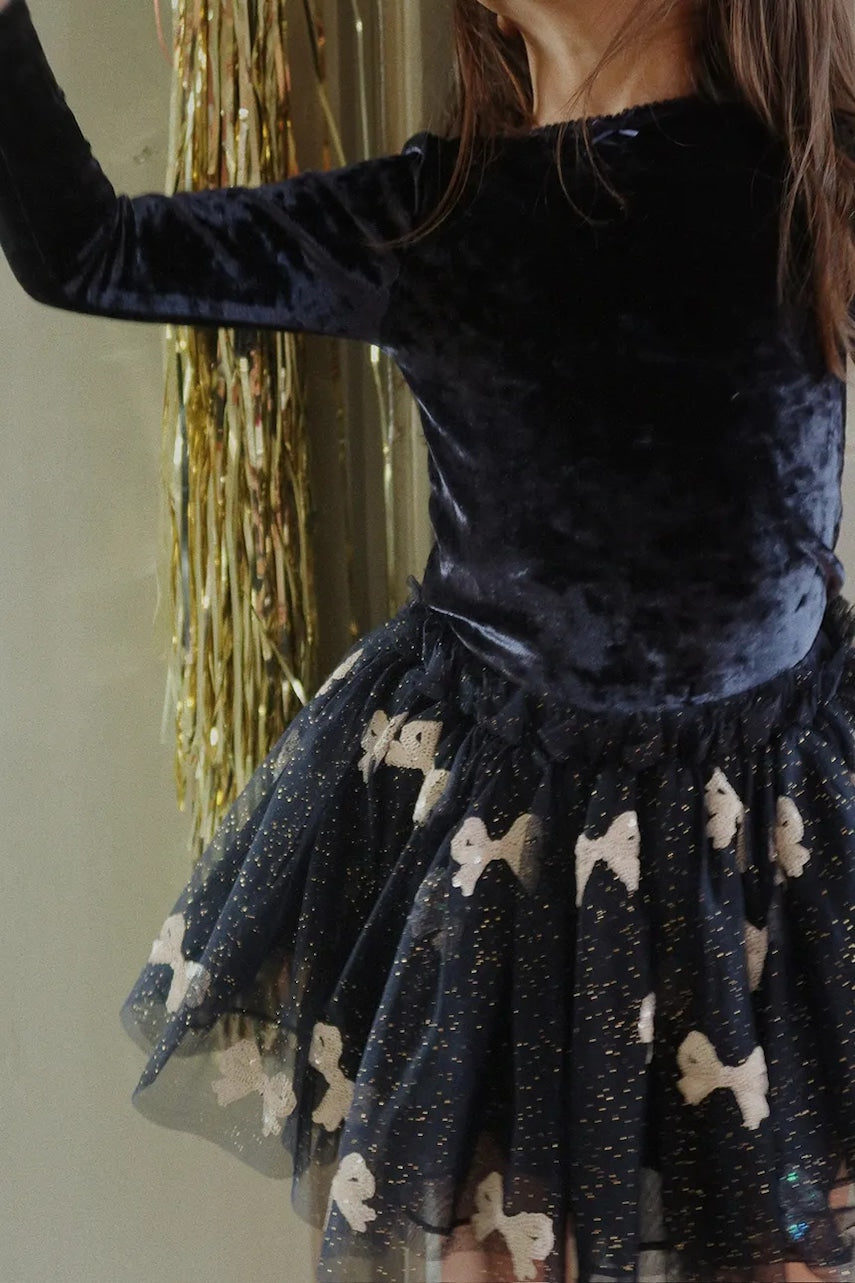 Dječja suknja Konges Sløjd YVONNE SKIRT boja: tamno plava, mini, širi se prema dolje, KS104472