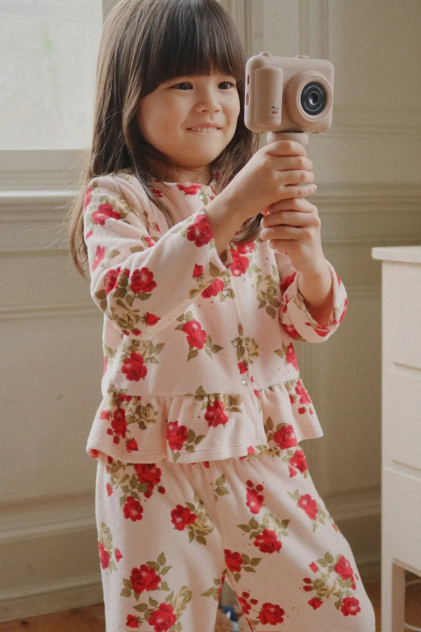 Dječji kardigan s pamukom Konges Sløjd VELULA CARDIGAN GOTS lagane, KS104460